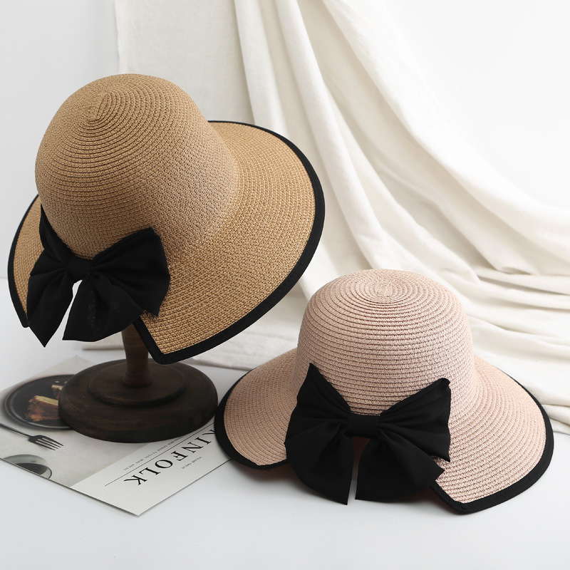 Bucket Hat Straw - Cappello da donna K189, Cappello da