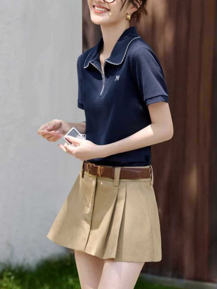Polo da Donna Slim Fit che Val - Polo Shirt Pique recensione e prezzo