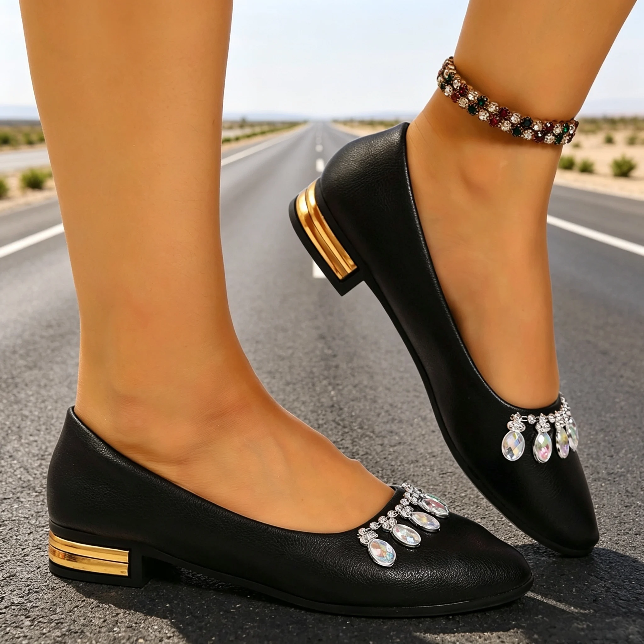Scarpe Basse da Donna a Punta, - Espadrille Slip On recensione e prezzo